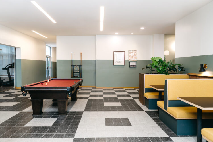 Pool room