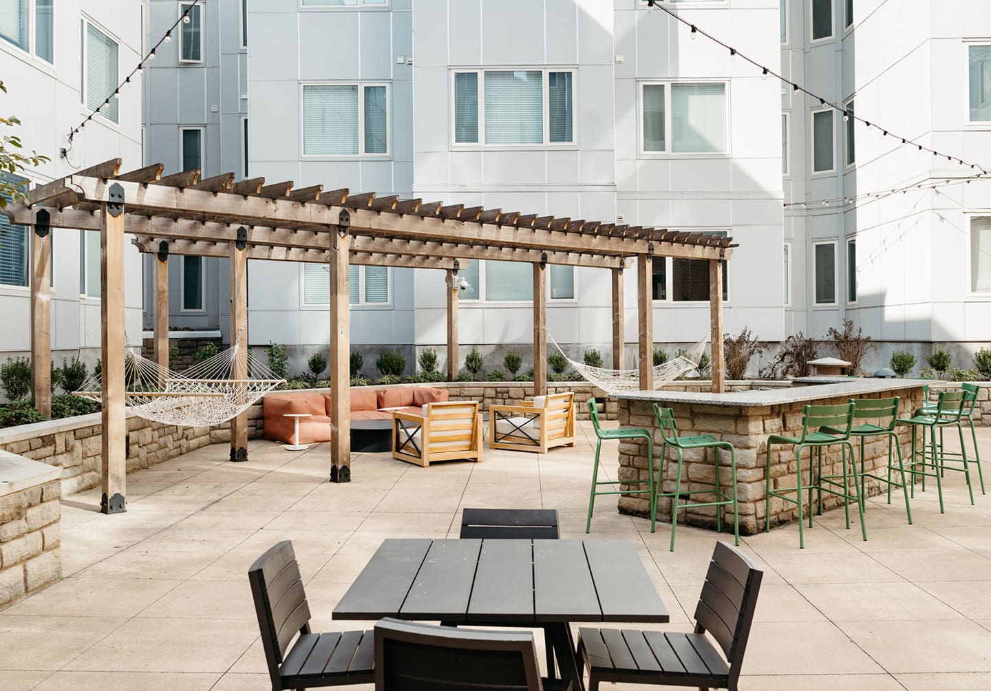 outdoor lounge