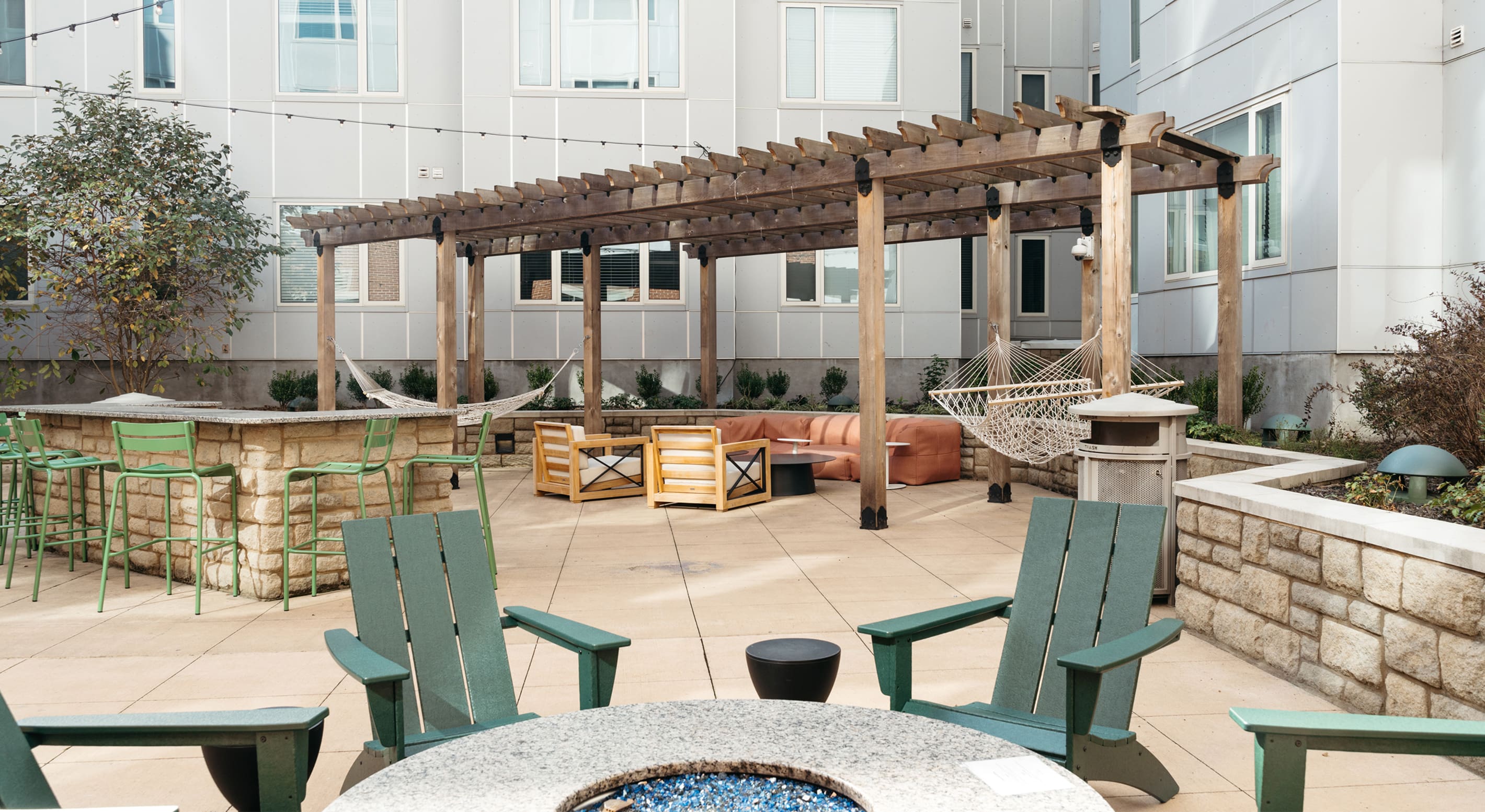 outdoor lounge