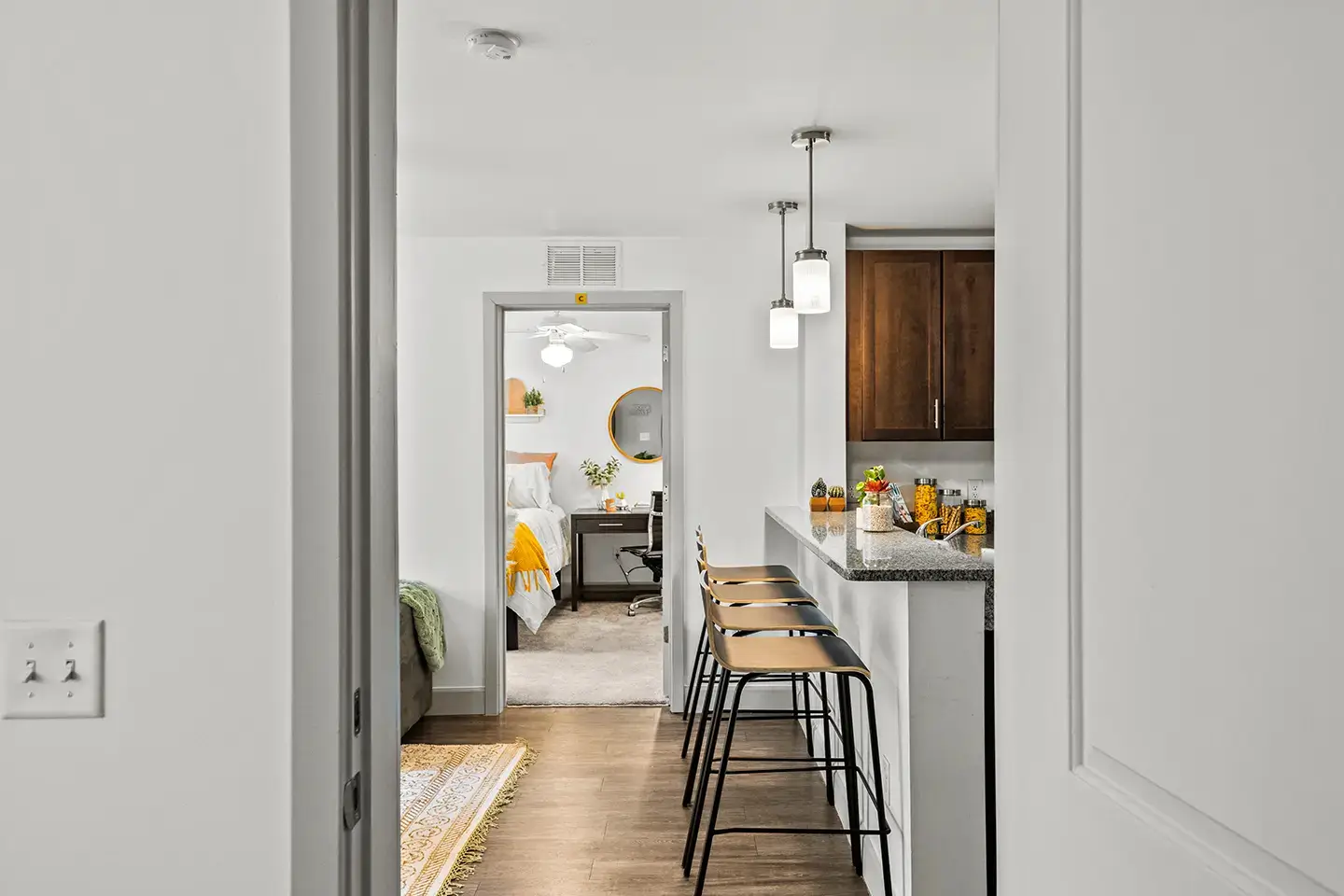 Inside the unit at The Verge